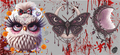 16oz Halloween-J 1054